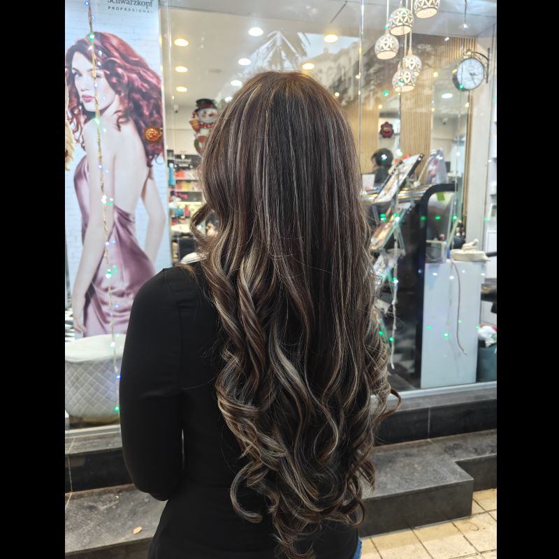 Fishtail braid upstyle design example