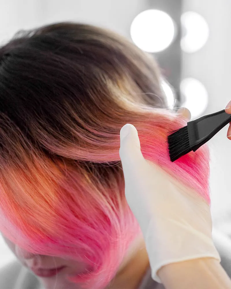 Hair coloring balayage highlights pricing menu